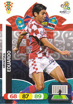 Eduardo Croatia Panini UEFA EURO 2012 #113